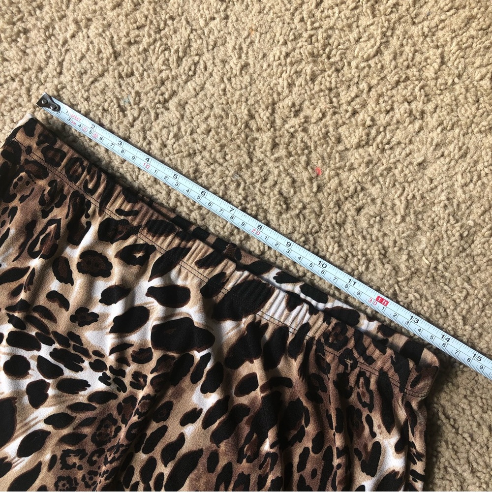 Notations Leopard Print Maxi Skirt And Top - image 4